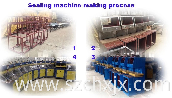 Blister sealing machine making process